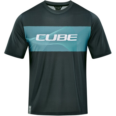 CUBE VERTEX Short-Sleeved Jersey Grey/Blue 0